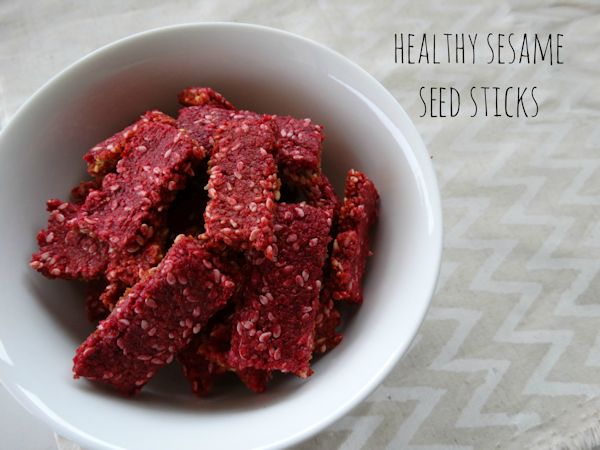 healthy sesame seed sticks