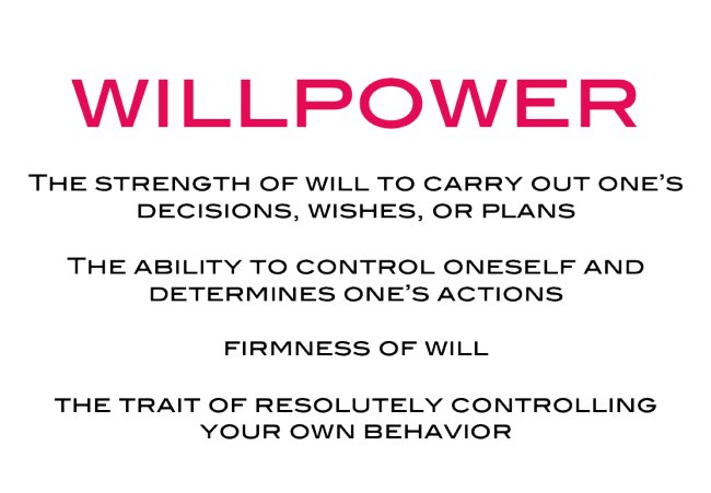 willpower6 - 5 Tricks I Use Everyday So I'm NOT Relying on My Willpower