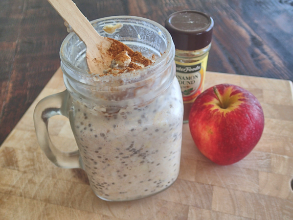 apple and cinnamon oat soak