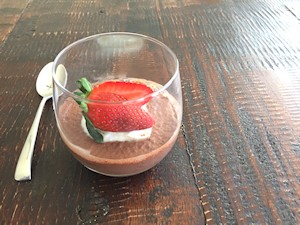 Dairy and Fructose Free Chocolate Mousse