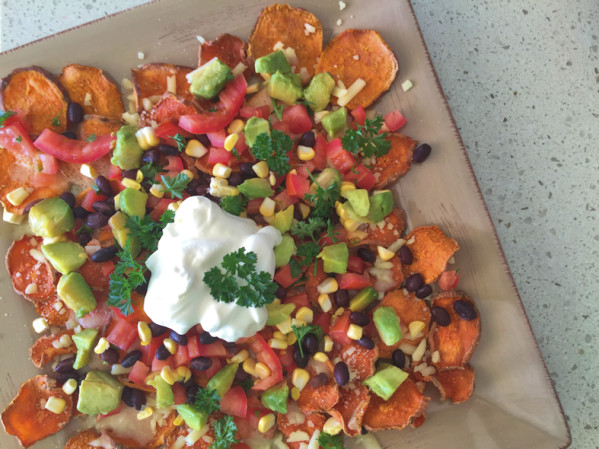 sweet potato nachos