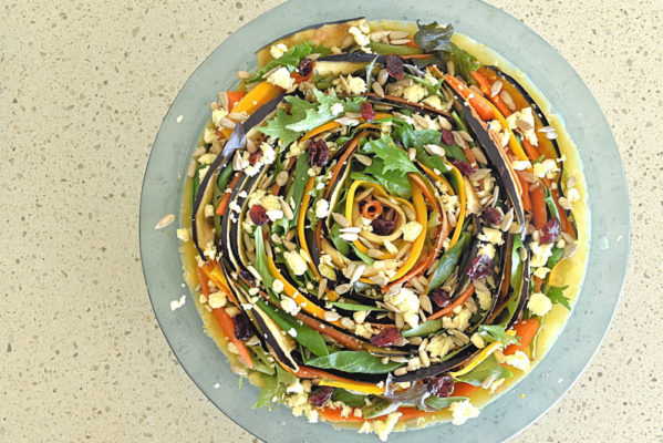 roast vegetable spiral