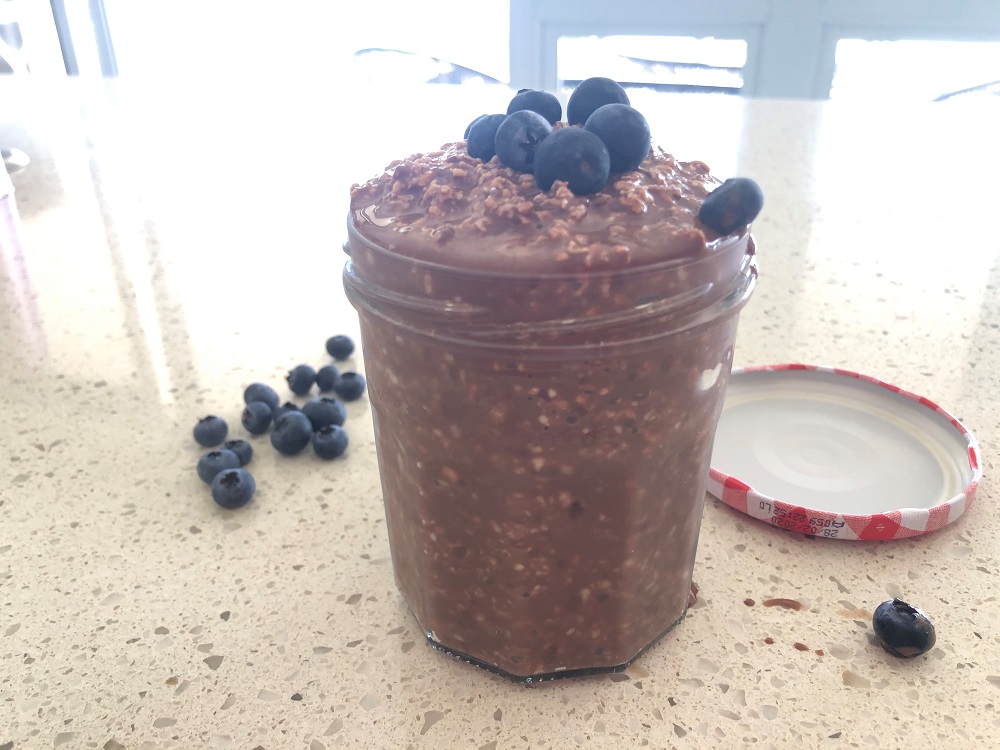 chocoats - Chocolate Overnight Oats - Fast Food at it's Best!