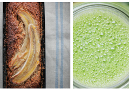 Teresa Cutter's Gluten Free Banana Bread and Green Smoothie