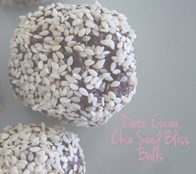 chia seed bliss balls