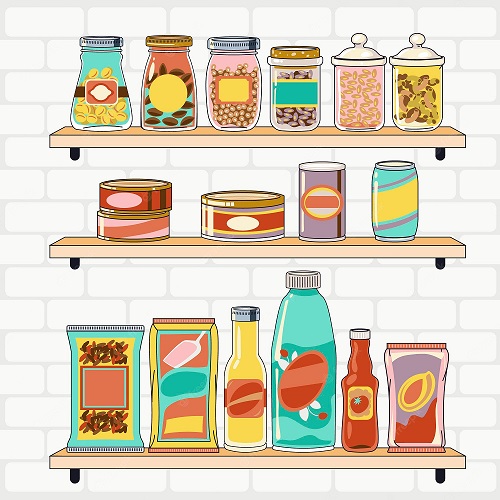 healthy pantry items